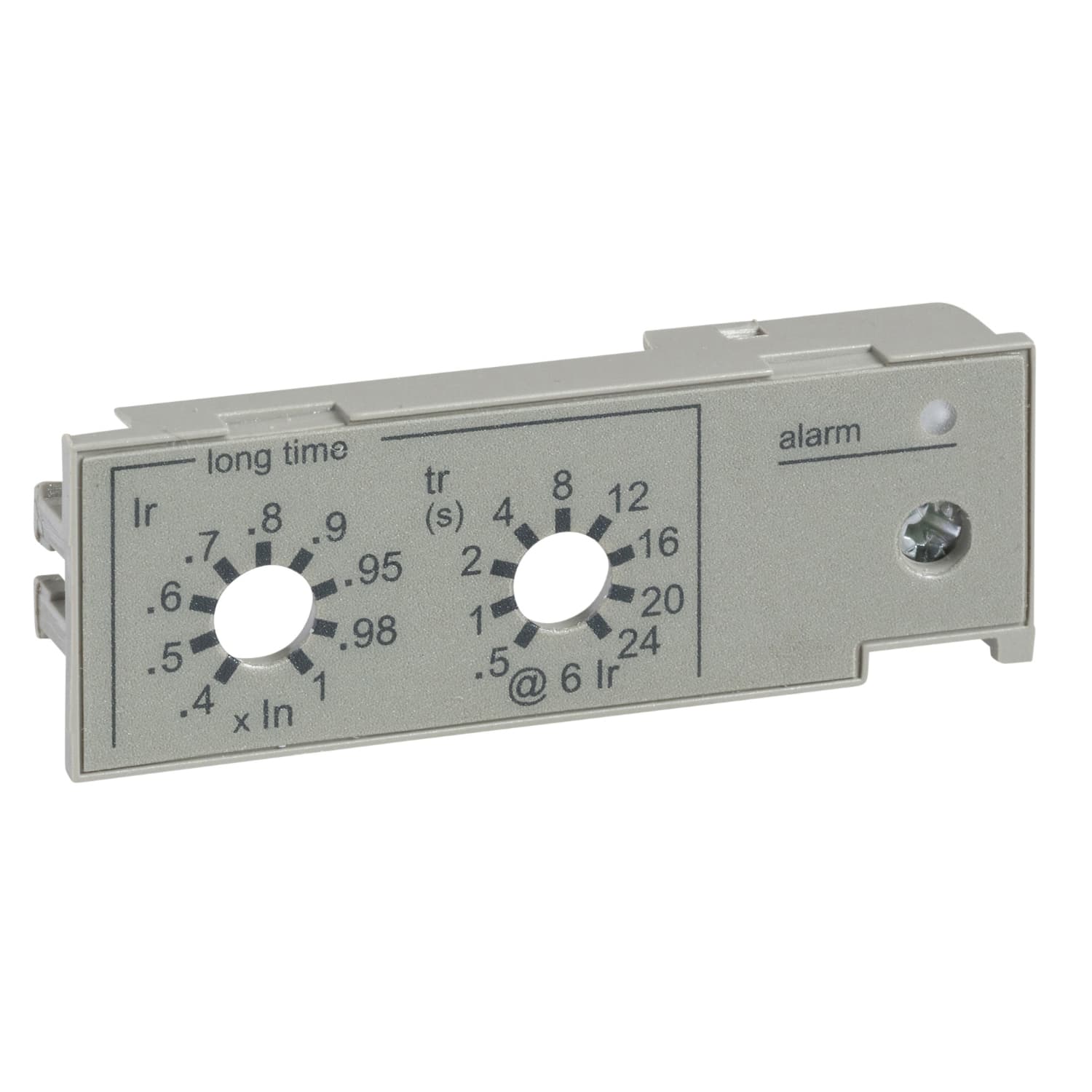 IEC long time rating plug, MicroLogic control units, standard setting Ir (0.4 to 1 x In), spare part