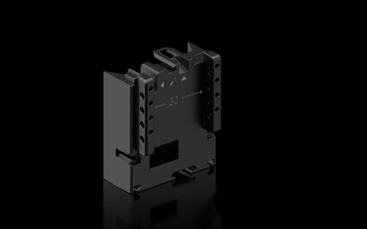 RiLineX expansion block for component adaptors and component supports