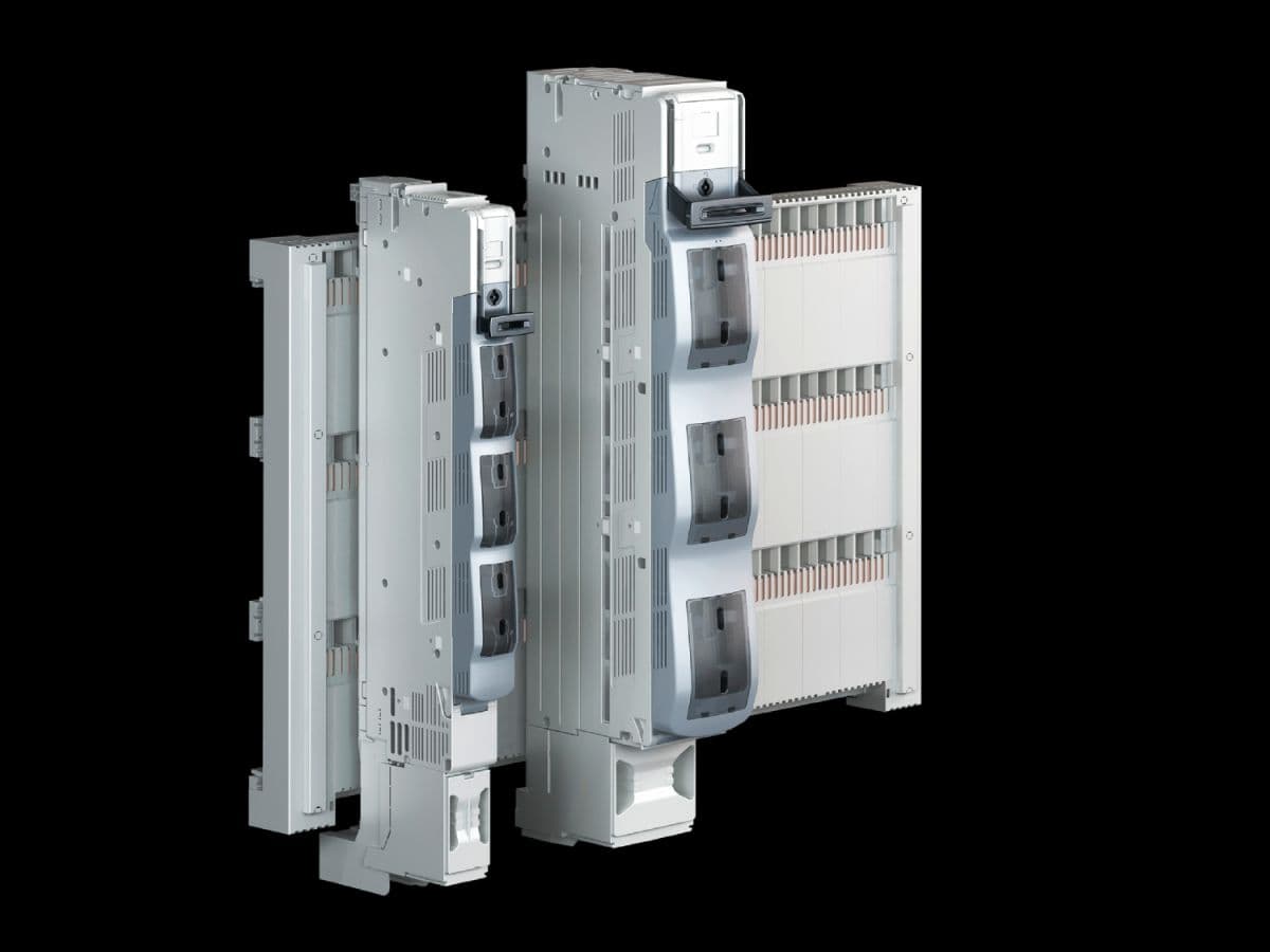 NH slimline switch-disconnector with electronic fuse monitoring