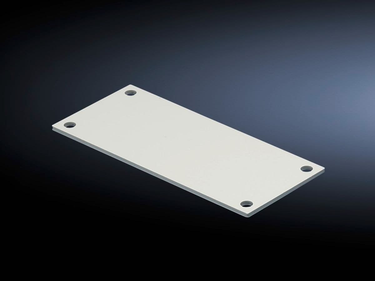 Gland plate for compartment side panel modules (internal compartmentalisation)