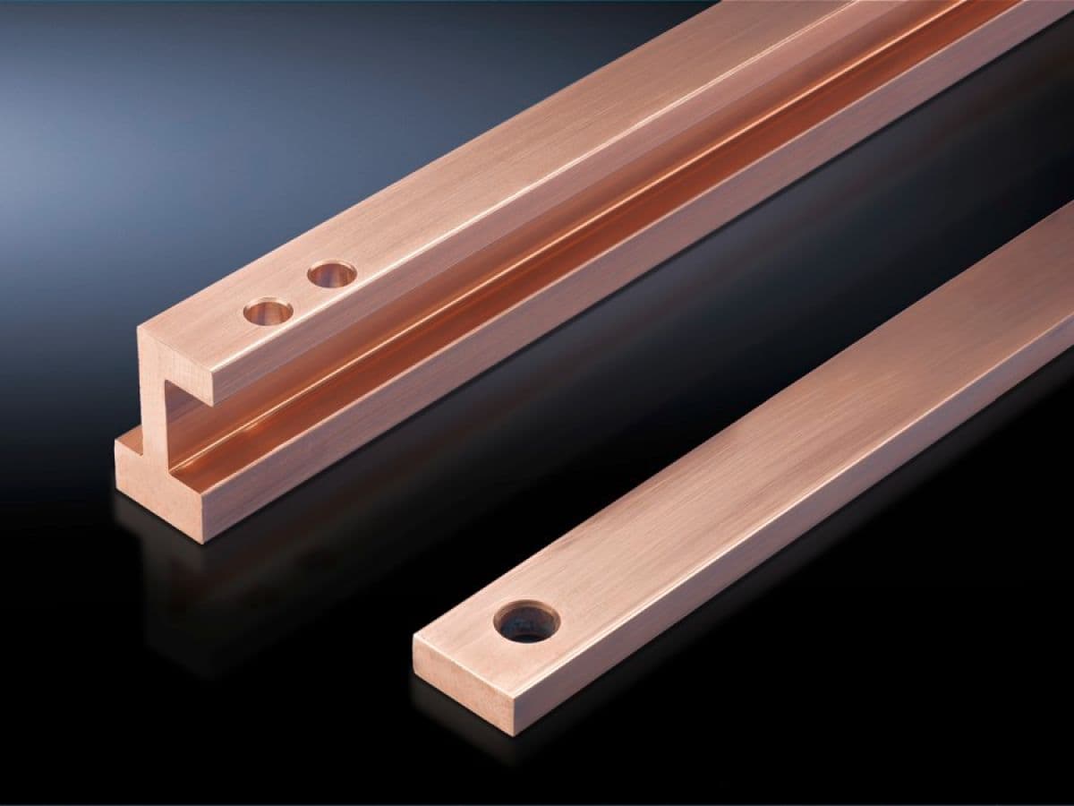 Distribution busbars 30 x 10 mm